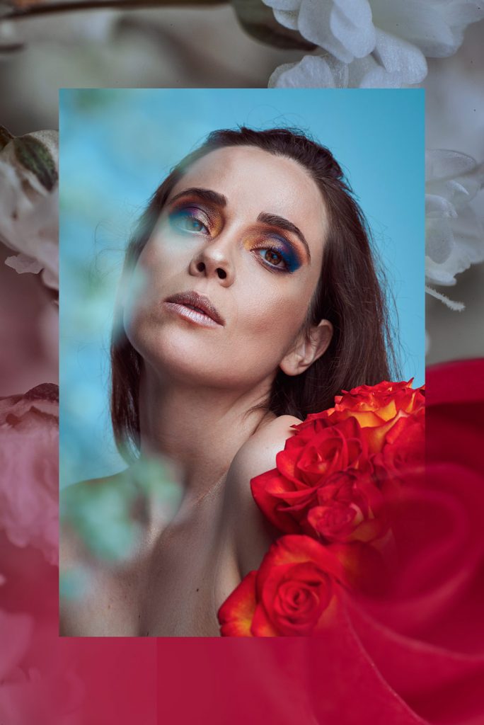 Rocovisual-Beauty-Editorial-Glamour-Cyan-Red-Mac